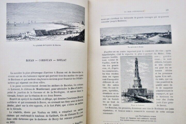 Garonne MIDI PITTORESQUE LA VALLEE DE LA GARONNE 1890 – Image 6