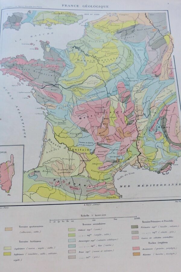 Géographie Kaeppelin Régions naturelles de la France les colonies... – Image 6