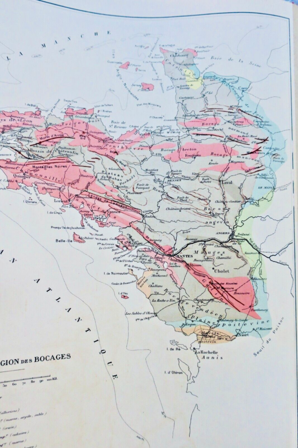 Géographie Kaeppelin Régions naturelles de la France les colonies...