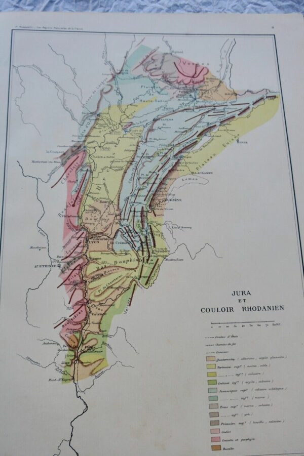 Géographie Kaeppelin Régions naturelles de la France les colonies... – Image 9