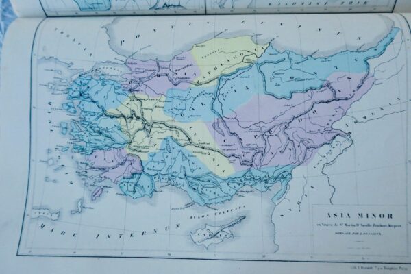 Géographie L. Dussieux Atlas général de géographie...vers 1847 – Image 8