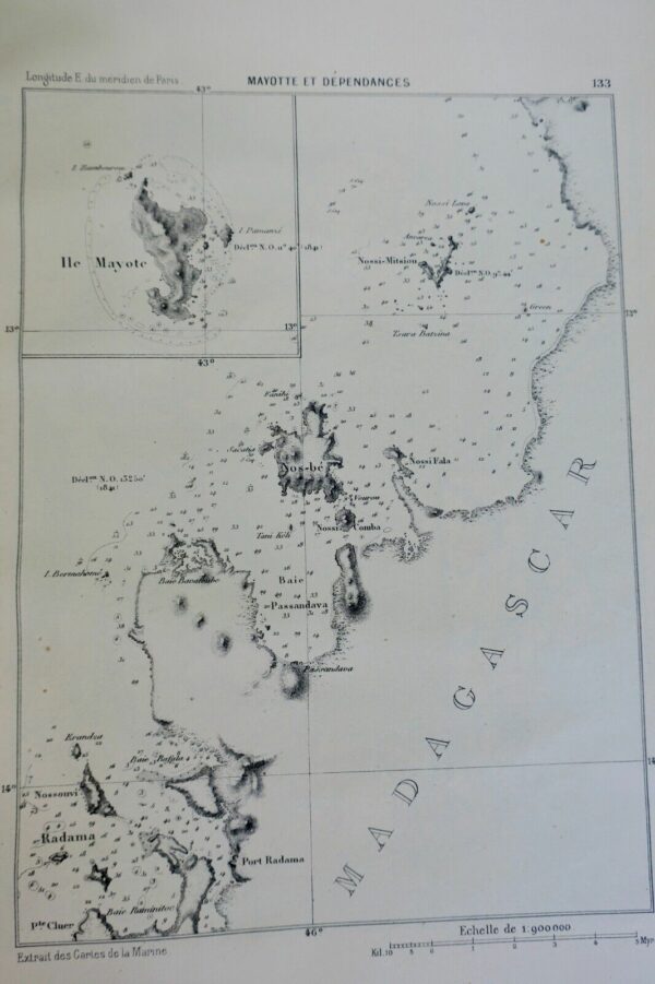 Géographie militaire Cours d'art militaire École d'application du génie 1880 – Image 4