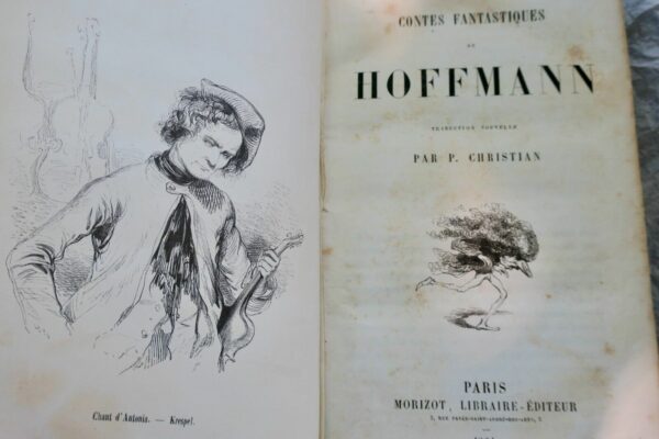 HOFFMANN Contes fantastiques de Hoffmann - Gavarni 1861