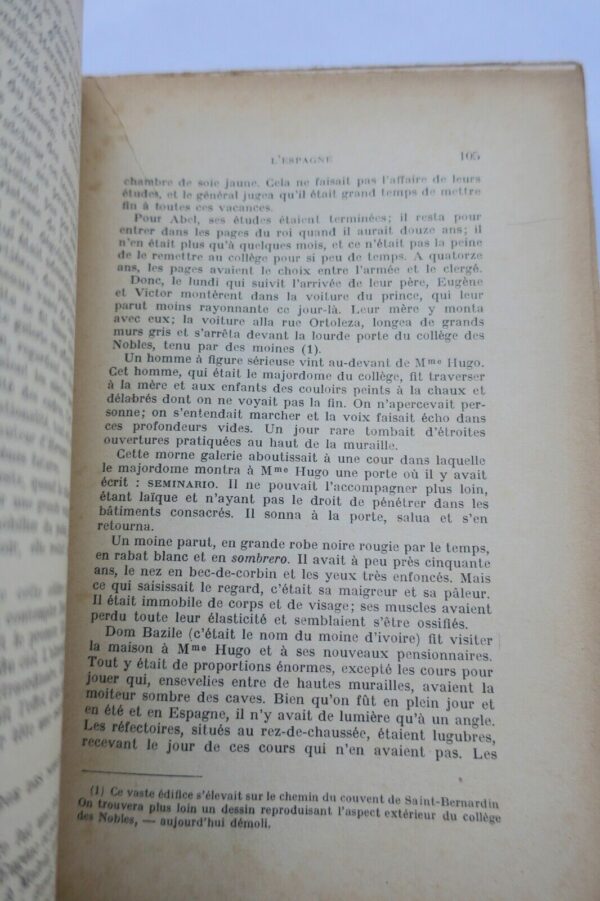 HUGO La jeunesse de Victor Hugo. Ouvrage documentaire... – Image 5