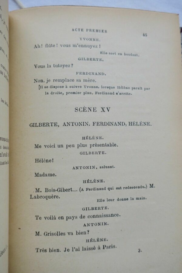 Heureuse ! Comédie en Trois Actes 1903 – Image 4