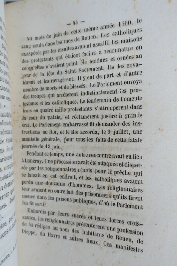 Histoire du protestantisme en Normandie depuis son origine..1869 – Image 7