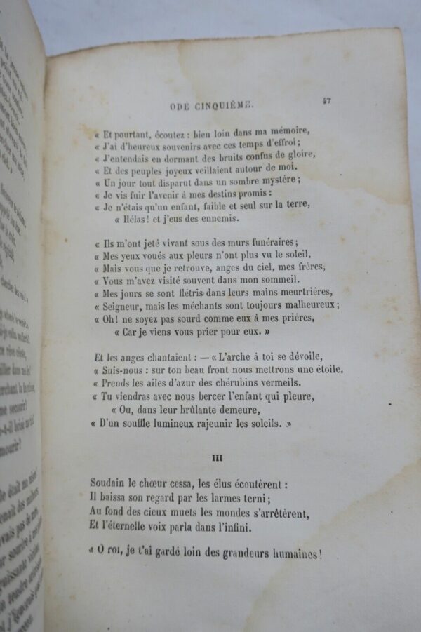 Hugo, Victor  ODES ET BALLADES - LES FEUILLES D'AUTOMNE 1858 – Image 6