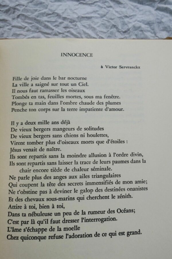 Innocence des Solitudes Edmond Vandercammen – Image 5