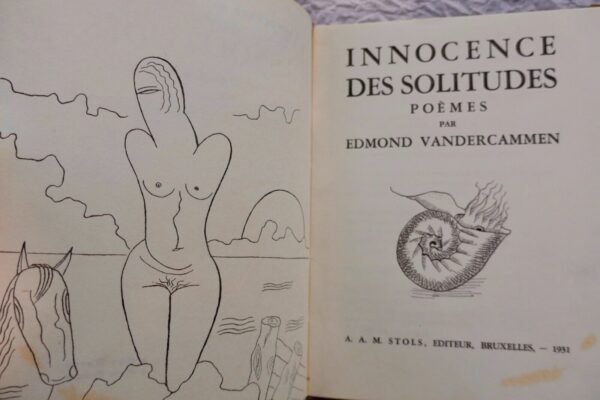 Innocence des Solitudes Edmond Vandercammen – Image 7