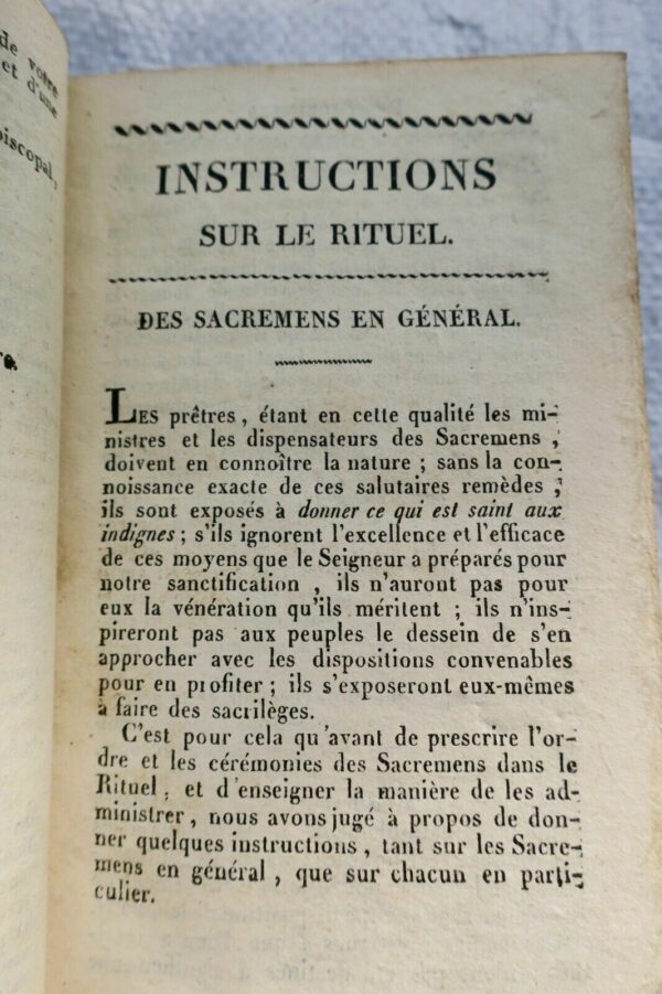 Instructions sur le rituel contenant la théorie et la pratique des sacremens – Image 11