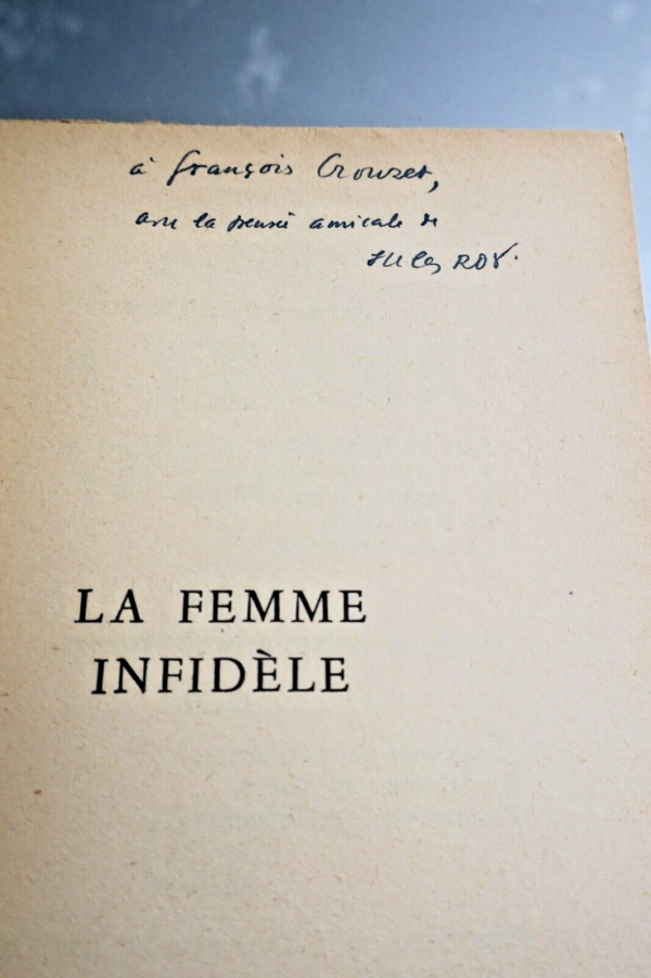 Jules ROY LA FEMME INFIDELE  + dédicace – Image 8