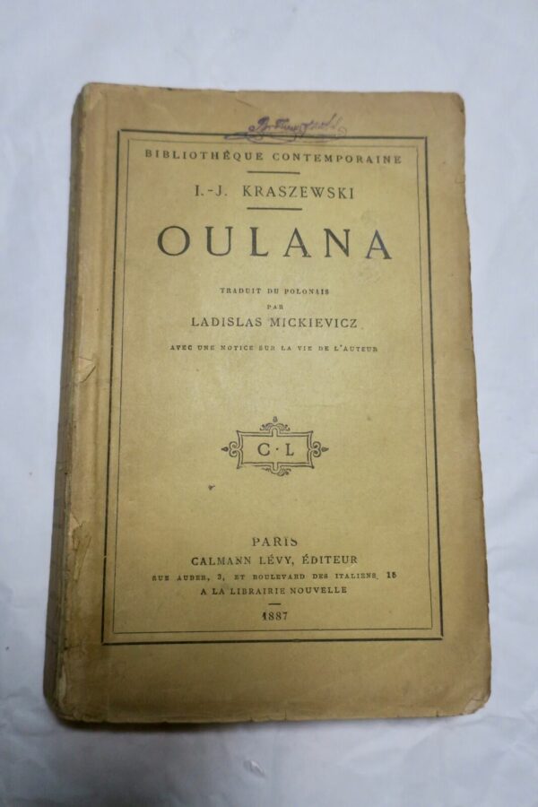 Kraszewski Oulana 1887