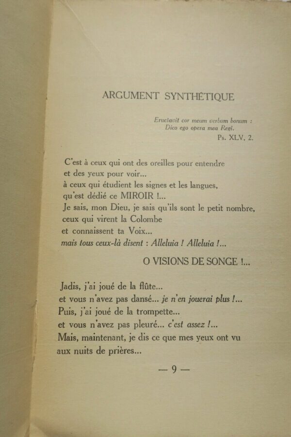 LABEQUE. Loÿs. Le Miroir mystique - Le Miroir des mondes ...+ dédicace – Image 9