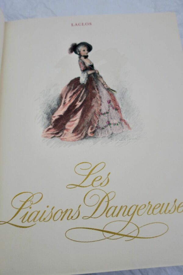 LACLOS . LES LIAISONS DANGEUREUSES . Illustrations de P.E. Becat – Image 13