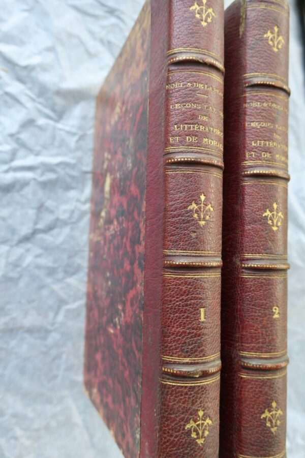 LATIN LECONS LATINES MODERNES DE LITTERATURE ET DE MORALE 1823