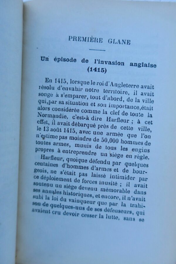 LE HAVRE  GLANES HISTORIQUES SUR LE HAVRE ET SON ARRONDISSEMENT 1878 – Image 7