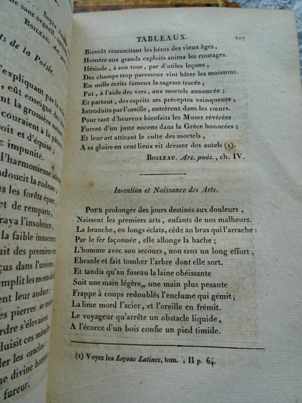 LECON DE LITTERATURE ET DE MORAL 1810 – Image 5