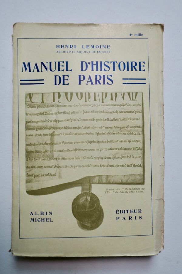 Lemoine  Manuel d'histoire de Paris – Image 3