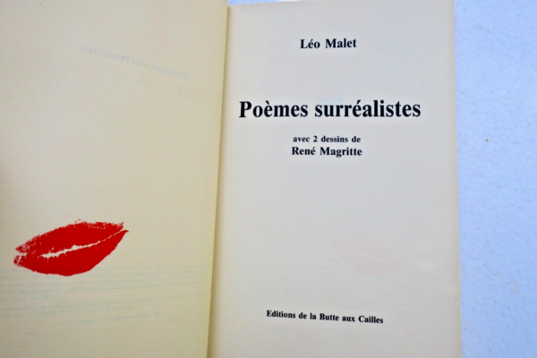 Léo Malet - René Magritte. Poèmes Surréalistes