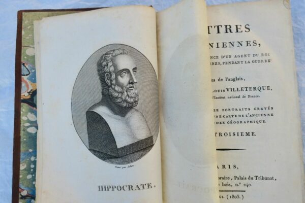 Lettres athéniennes ou correspondances  d'un agent du Roi de Perse, à Athèn 1803 – Image 5