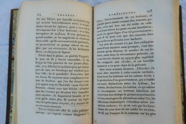 Lettres athéniennes ou correspondances  d'un agent du Roi de Perse, à Athèn 1803 – Image 9