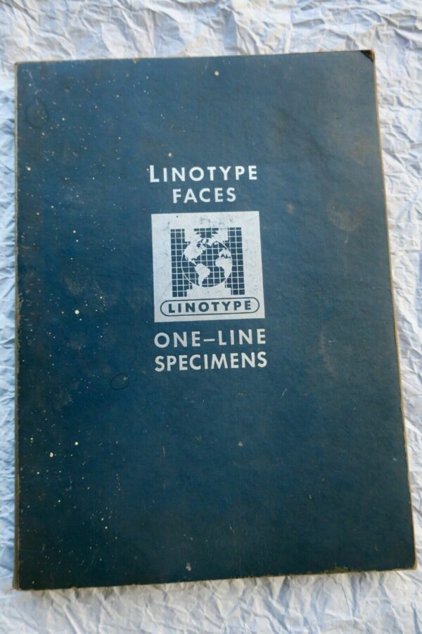 Linotype Company One-Line Specimens of Linotype Faces – Image 3