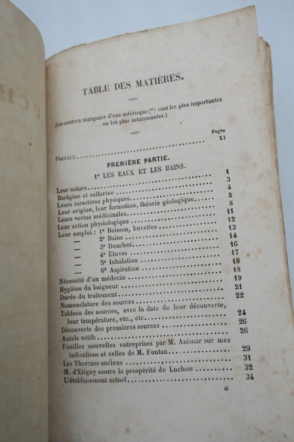 Luchon Boubée  Bains et courses de Luchon, vrai guide 1860 – Image 8