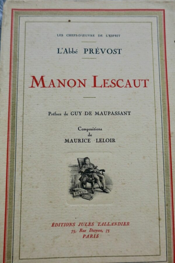 MANON LESCAUT Prévost  Maurice LELOIR – Image 4