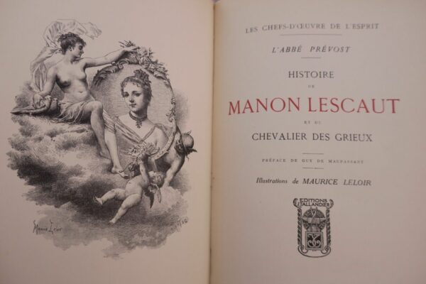 MANON LESCAUT Prévost  Maurice LELOIR – Image 8