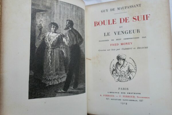 MAUPASSANT Boule de suif et le vengeur illustrés Fred Money – Image 5