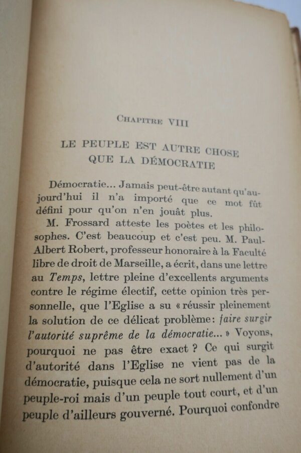 MAURRAS (Charles) De la colère à la justice. Réflexions sur un désastre – Image 4