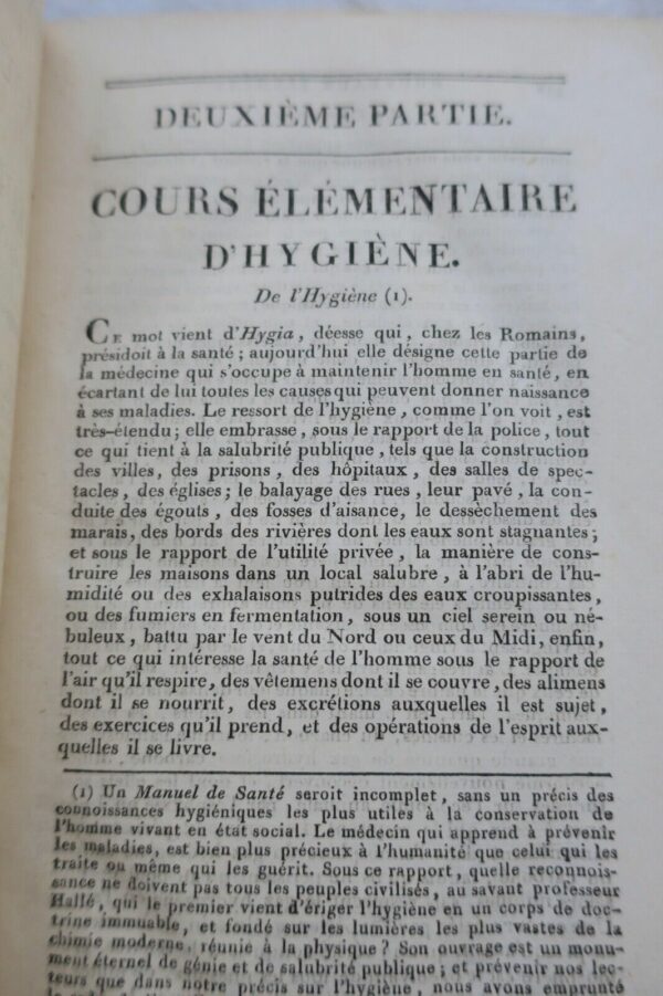 Manuel de santé ou nouveaux élémens de médecine pratique 1805 – Image 7