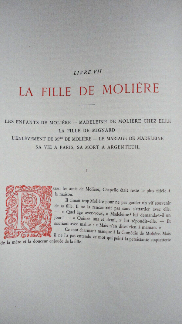 Molière sa femme et sa fille RICHEMENT ORNE HOUSSAYE (Arsène) – Image 6