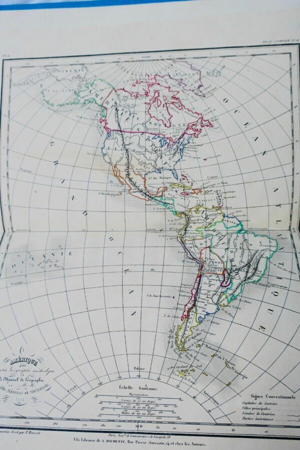 PETIT ATLAS ELEMENTAIRE, DRESSE POUR LA PETITE GEOGRAPHIE ... – Image 5