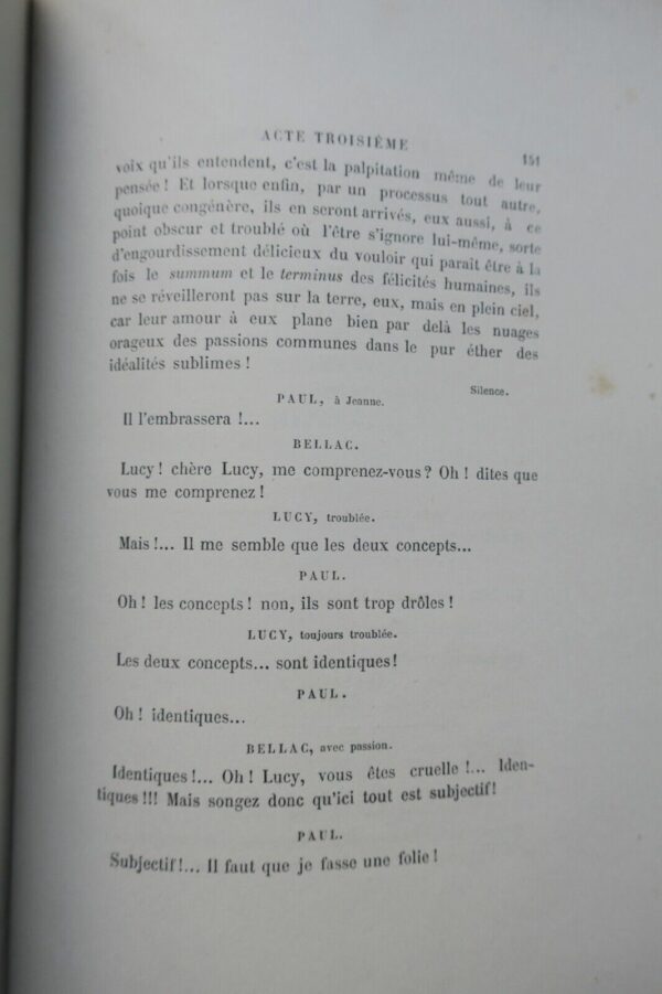 Pailleron Edouard Le monde ou l'on s'ennuie- Comédie en 3 actes 1881 – Image 4