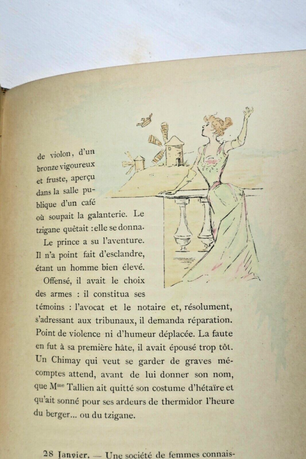 Paris MONTORGUEIL BOUTET (Henri) L'année féminine 1896 : Les Parisiennes – Image 11