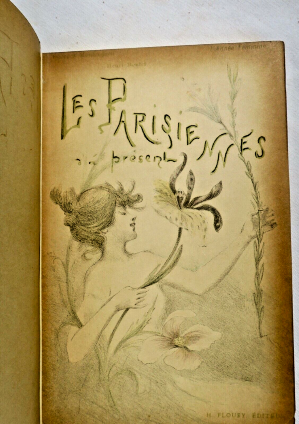 Paris MONTORGUEIL BOUTET (Henri) L'année féminine 1896 : Les Parisiennes – Image 3