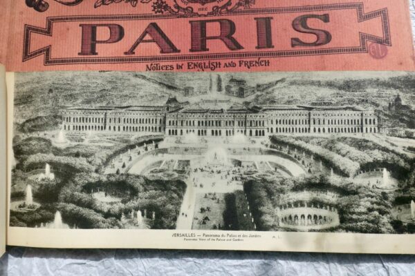 Paris, Versailles & les trianons 12 x 30 cm. 40 vues artistiques & panoramiques – Image 7