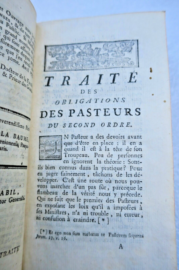 Pasteur Traité des devoirs d'un pasteur qui veut se sauver 1757 – Image 7