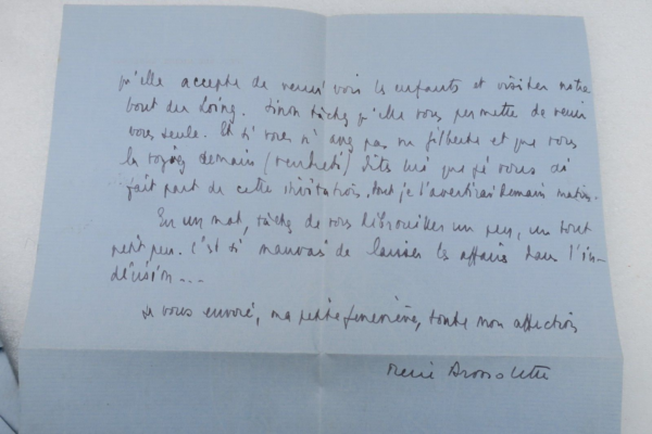 Pierre Brossolette  lettre autographe signée – Image 3