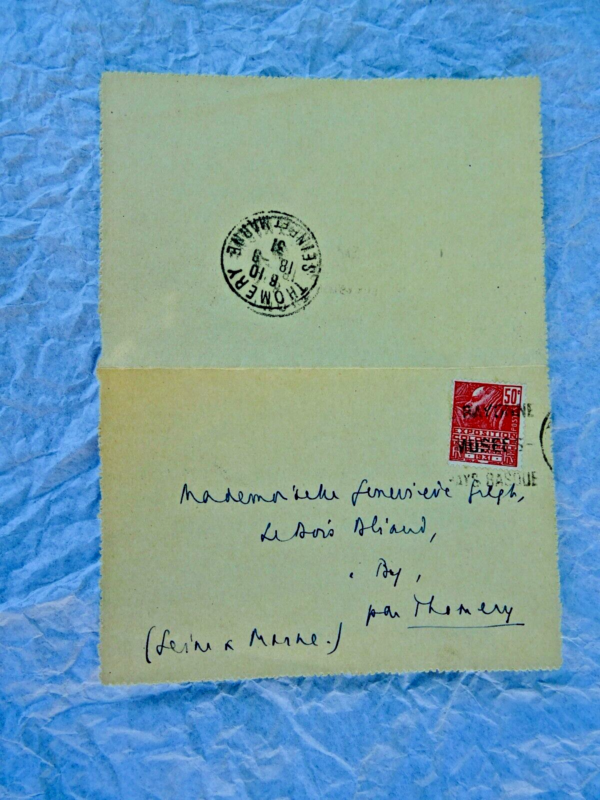 Pierre Brossolette  lettre autographe signée – Image 3