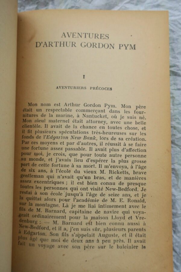 Poe Edgar Aventures d'Arthur Gordon Pym BAUDELAIRE – Image 6