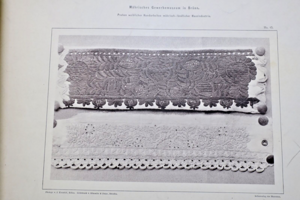 Proben weiblicher Handarbeiten mährisch-landlicher Haus-Industrie 1885 – Image 9