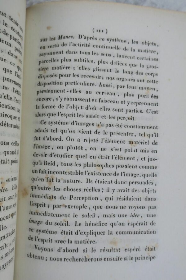 Psychologie Résumé de psychologie, par A. Tollemer 1838 – Image 6