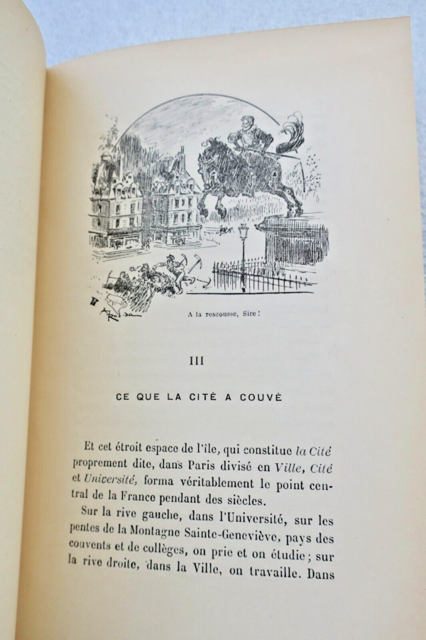 ROBIDA L'île de Lutèce. Enlaidissements et embellissements de la cité + dédicace – Image 7