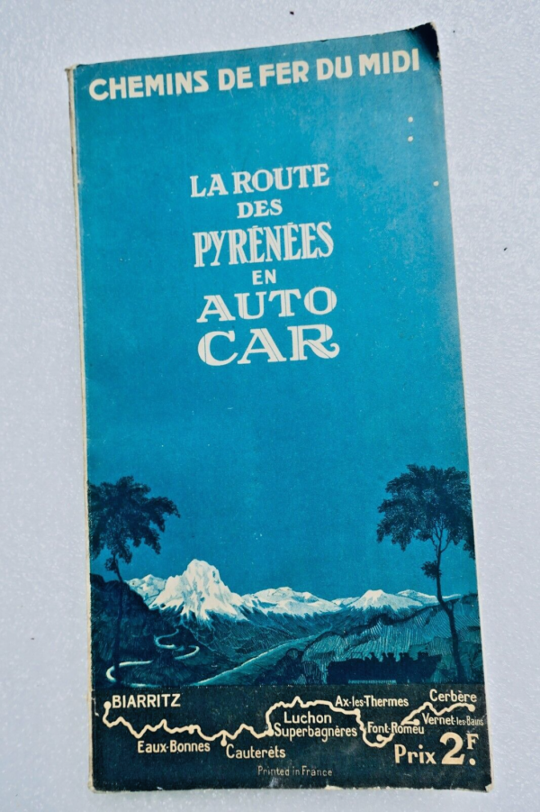 ROUTE DES PYRÉNÉES EN AUTO-CAR