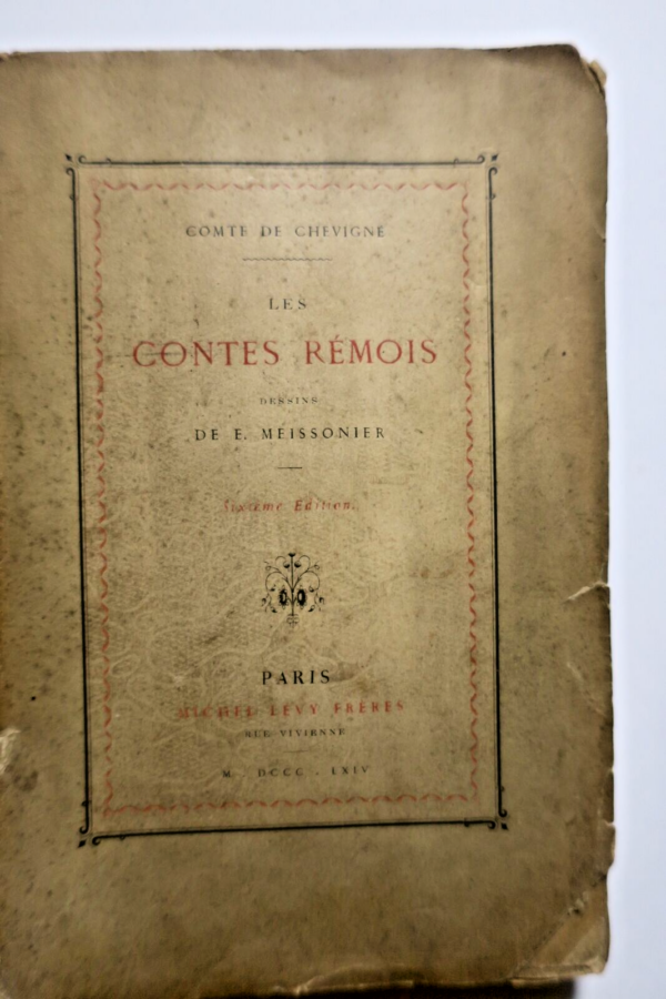 Reims Contes Remois. Dessins de E. Meissonier & de Foulquier 1864 – Image 3