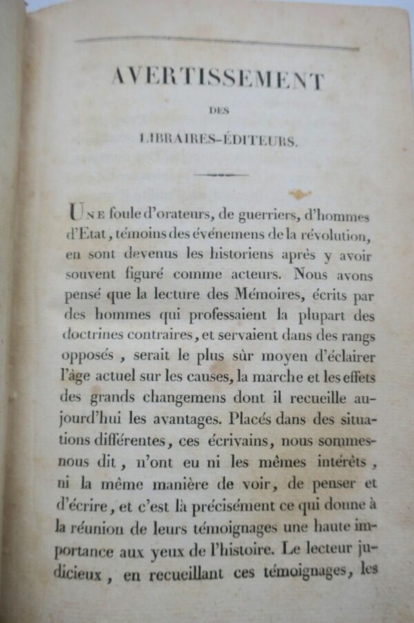 Révolution Mémoires relatifs à la Révolution Française 182 – Image 6