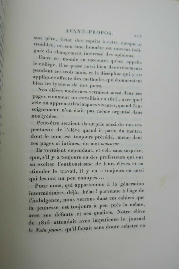 Rhétorique Cahiers d'un Rhétoricien de 1815 – Image 6