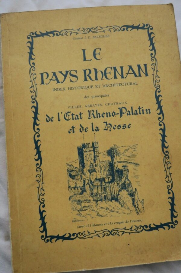 Rhin  Le Pays Rhénan Index historique et architectural